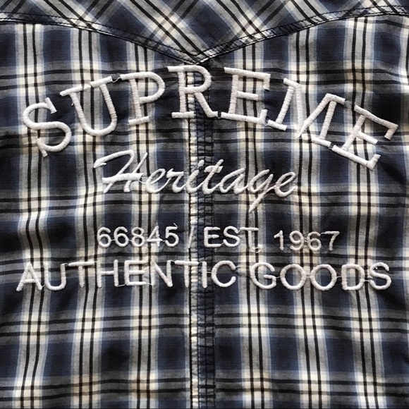 BKE Other - BKE Vintage “SUPREME” Long Sleeve Pearl Snap Shirt